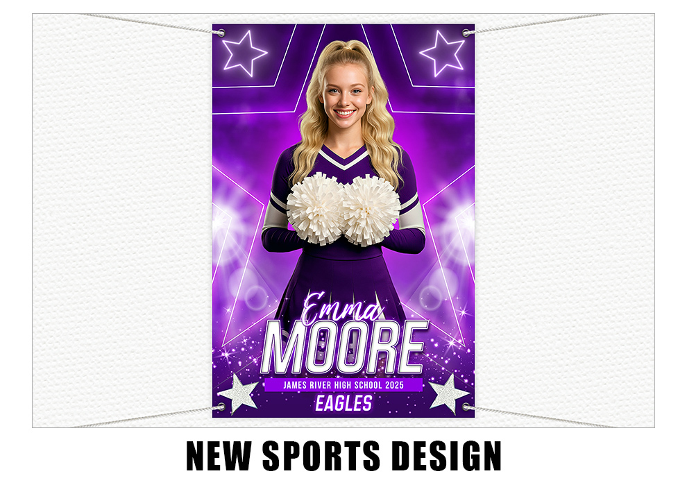 New Photoshop Sports Design Template at My Photo Borders