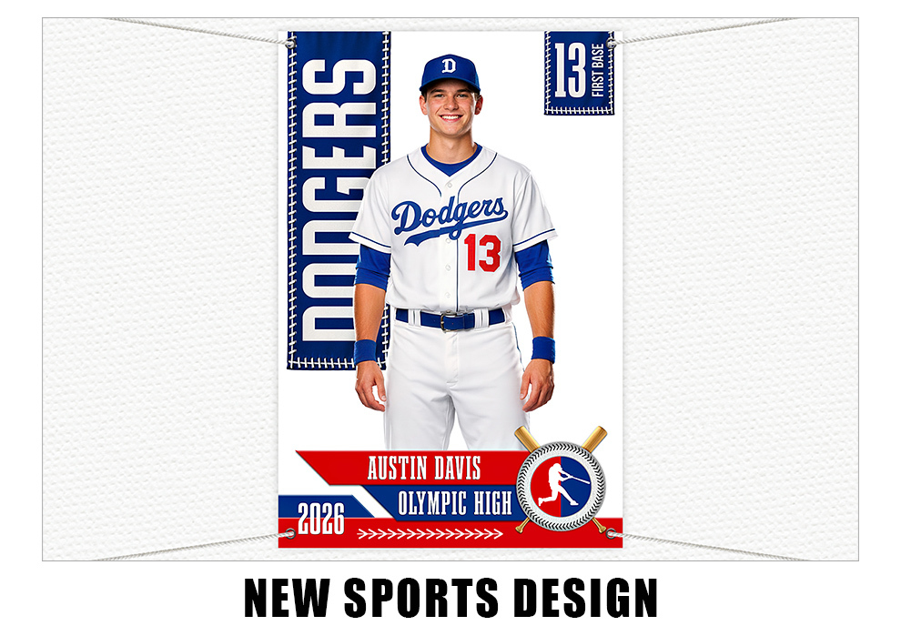 New Photoshop Sports Design Template at My Photo Borders