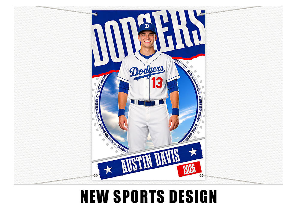 New Photoshop Sports Design Template at My Photo Borders