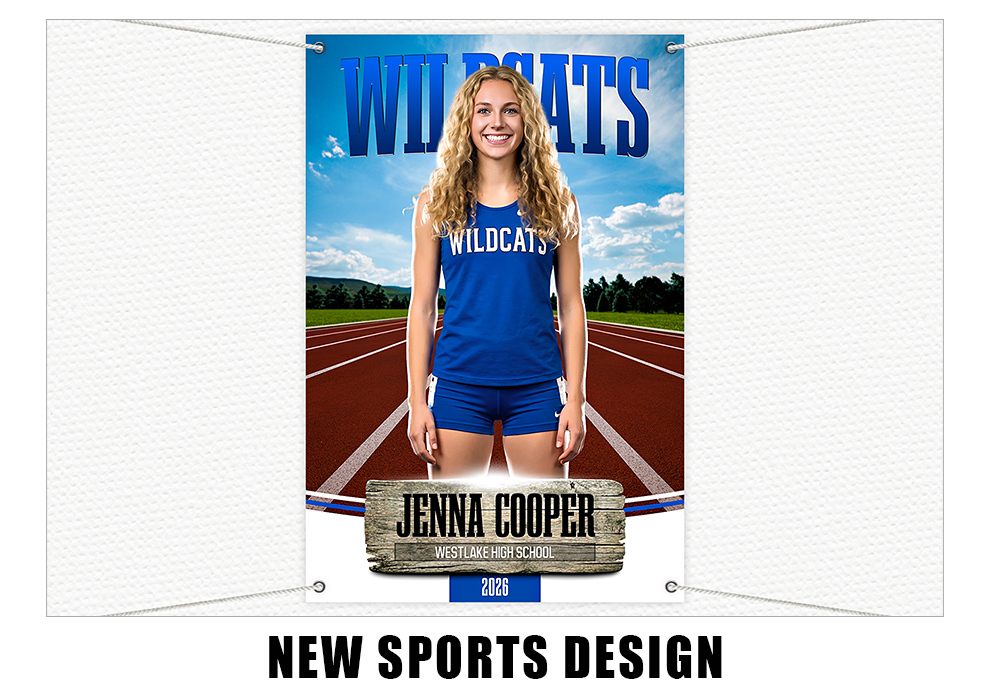 New Photoshop Sports Design Template at My Photo Borders