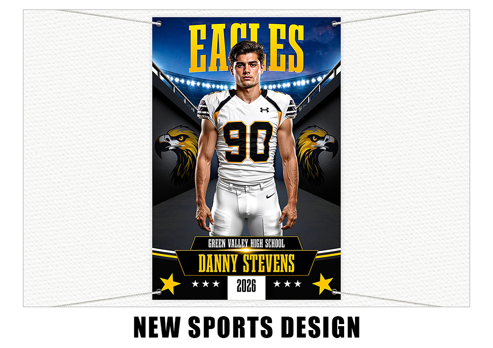 New Photoshop Sports Design Template at My Photo Borders