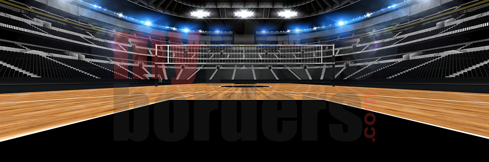 Volleyball Stadium Digital Background