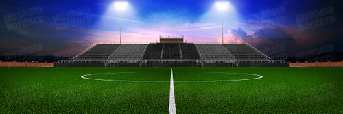 Digital Sports Background - Home Turf - Soccer - Panoramic