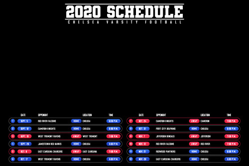 Team Schedule Template - 07