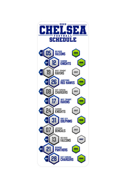 Team Schedule Template - 23