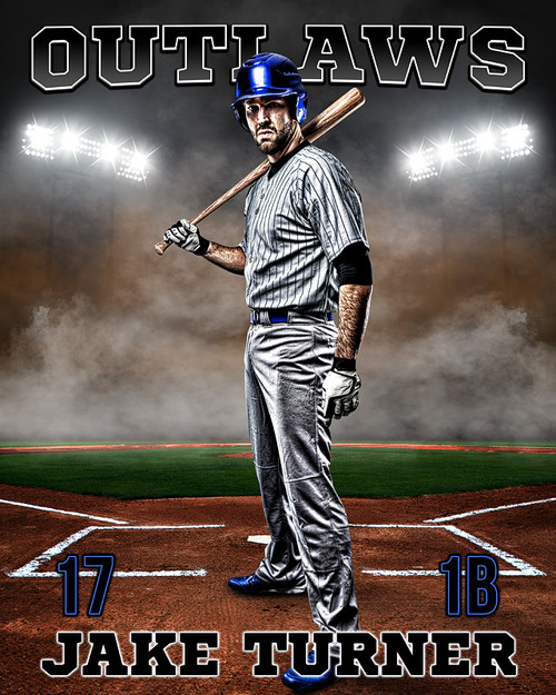 sports poster photo template up in smoke baseball soccer poster template