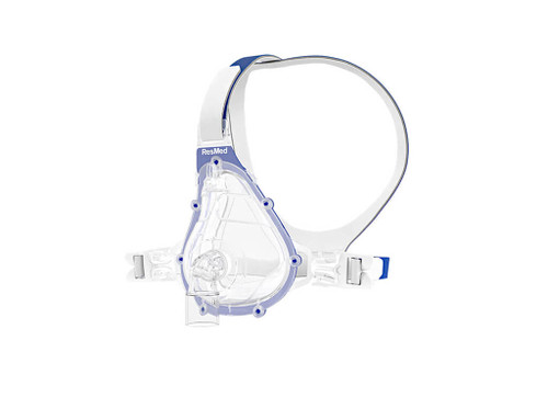 ResMed AcuCare F1-4 Hospital Vented Full Face Mask on white background