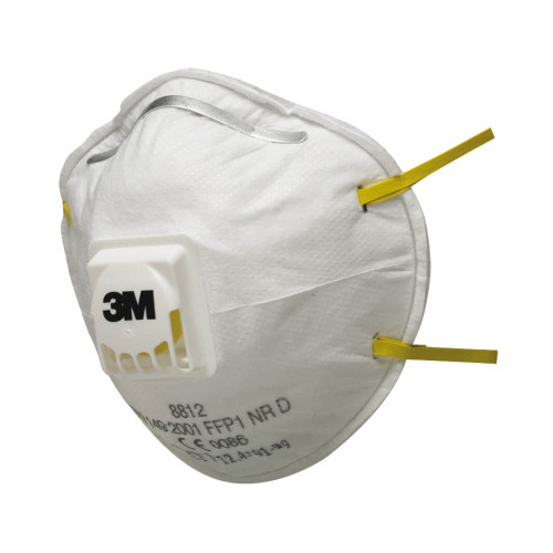 3M 8812 Face Mask Respirator FFP1 with Valve (Single Mask)