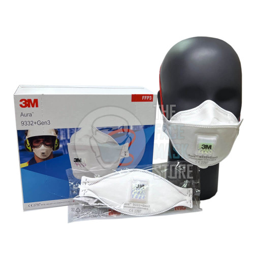 3M Aura 9332+ Gen3 FFP3 Respirator Face Mask (Box of 10)