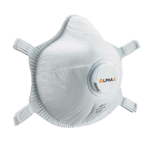 Alpha Solway S-3V Valved FFP3 Face Mask Respirator (Pack of Five)