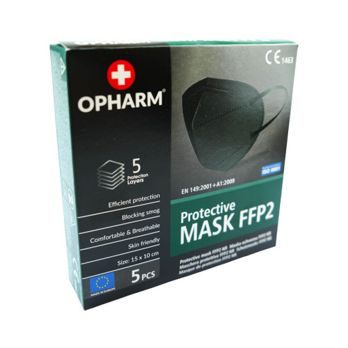 Opharm Protective mask FFP2 green(Box)