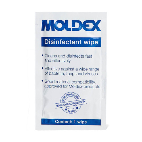 Packet of Moldex Wipes