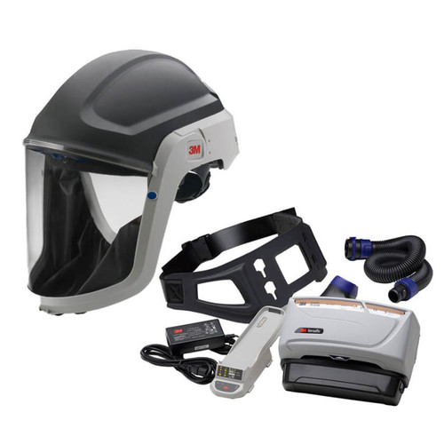 3M™ Versaflo™ TR-619E Powered Air Turbo Starter Kit with M-306 Helmet complete set