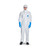 DuPont Tyvek 500 Xpert White Chemical Coverall - Large (L)
