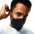 Man wearing Airpop Pocket Reusable Face Mask Black