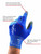 Ansell HyFlex 11-618 Lightweight Work Gloves with PU Palm - Size 7