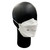 mannequin wearing Oxyline XR 350 FFP3 White Face Mask with Earloops