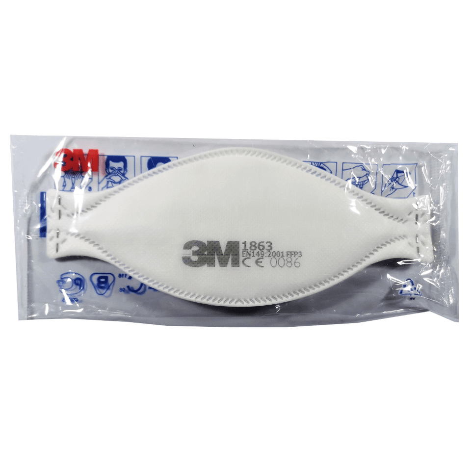 3M 1863 FFP3 Mask Type IIR Respirator | The Face Mask Store