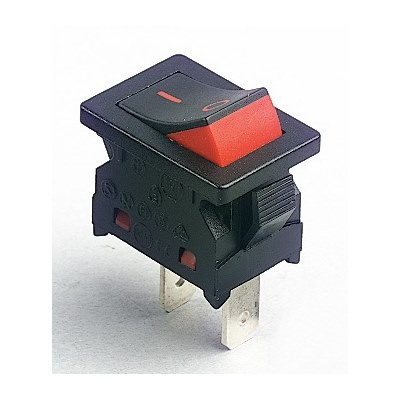 Everel TECHNO Series Visi Rocker Switch Mini Visi Rocker switch - Red ...