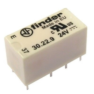 Compact Relay, SPDT, 12VDC, Screw, 6A, Finder 38.51.7.012.0050
