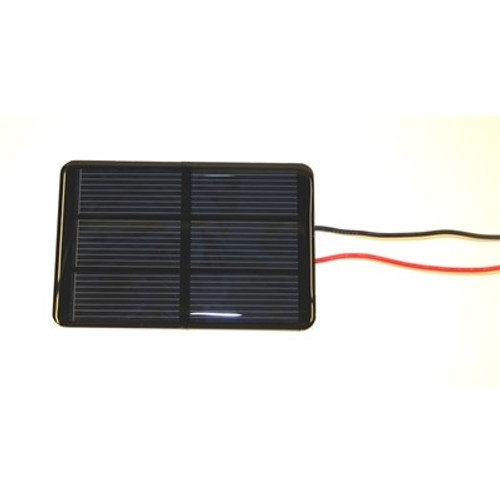 Polycrystalline Solar Cell Modules 1.5V 0.6W Polycrystalline solar moduleSupplied with connecting wires