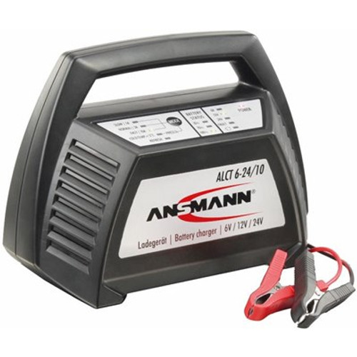 Ansmann 1001-0014-UK Lead Acid Battery Charger Ansmann ALCT Lead Acid Battery Charger 6-24/10