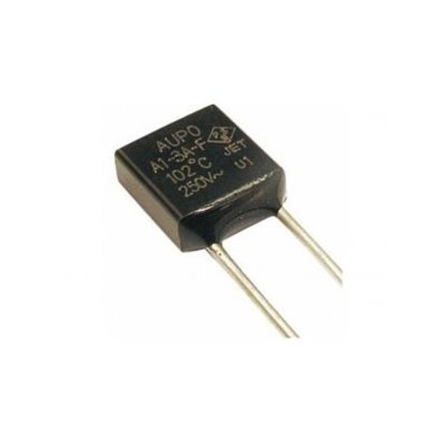 Aupo A-Series Thermal Fuses 250V 2-3A 102° A1-3A-F Radial 3A Thermal Fuse