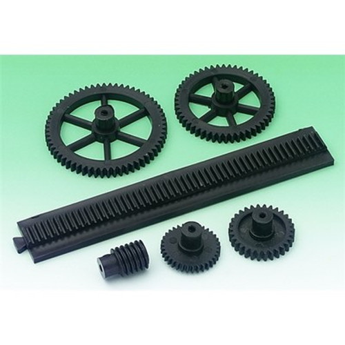 Miniature Gears - 2mm Centre Hole 8x16mm gear (Pack x 10)