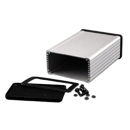 Hammond 1457 Series IP65 Waterproof Enclosure Aluminium Enclosure 120x59x311457C1201 Clear