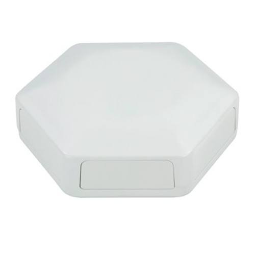 CBHEX1 Hex-Box White IoT Enclosures CBHEX1-42-WH 4 x Solid & 2 x Vented Panel White Enclosure