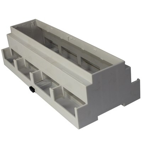 CamdenBoss CNMB/12 DIN Rail Module Box CNMB/12/PG (Grey Lid)