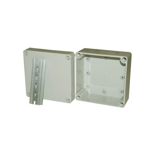 BN Junction Box Enclosure ABS IP66 Flame Retardant BN13E Grey Lid ABS Enclosure 125x125x100