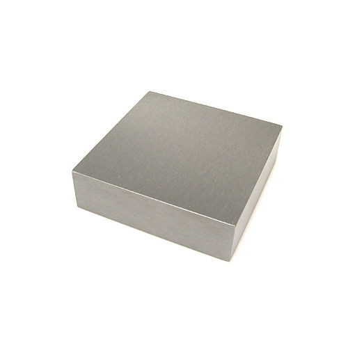 Jewellers Bench Block Solid Steel 4.0"x4.0"x0.75"