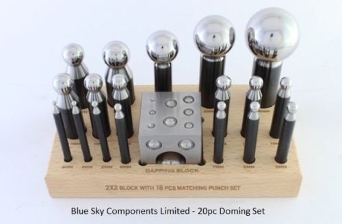 Doming Set 20PC 3-38mm 