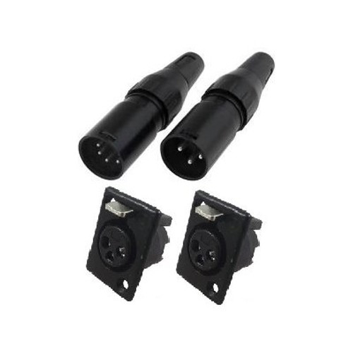 Deltron 7000 Series XLR Connectors 5 pole XLR free plug 709-0500