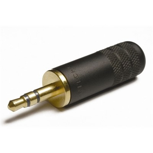 Gold-plated 3.5mm Jack Plug 3.5mm h/d stereo jack plug. Gold-plated contacts