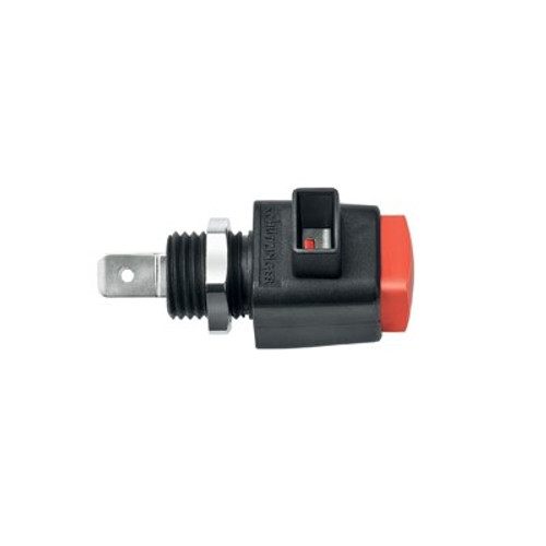 Schutzinger ESD798 Q/R 16A Safety Terminal Quick Release 4mm Safety Terminal 16A ESD 798 Red