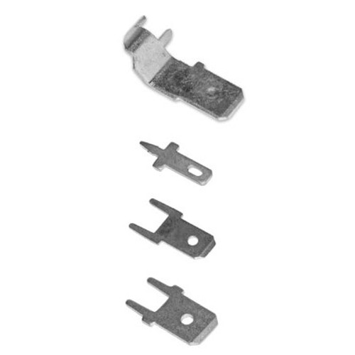 PCB Blade Terminals Pack 100 PCB blade Vertical 4.8 x 0.8mm