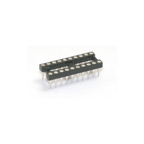 E-Tec DIL IC Sockets - turned pin 18 pin turned IC socket 0.3in POS-318-S001-95