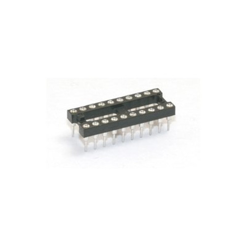 E-Tec DIL IC Sockets - turned pin 28 pin turned IC socket 0.3in POS-328-S001-95