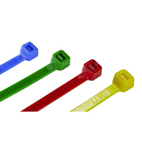 Miniature Range Coloured Cable Ties 2.5mm Green Cable Tie 100 x 2.5 mm