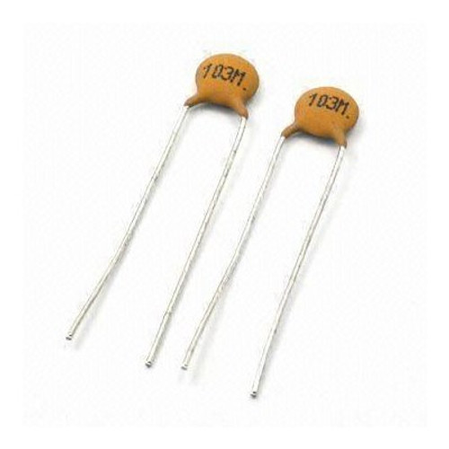 Hitano Ceramic Disc Capacitors - Low K (NPO) CER. DISC 2.5mm 1.0pF (2.54mm)