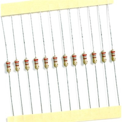 CR25 CF resistors (0.25W) - Pack 1000 PK 1000 CR25 Resistor 1R