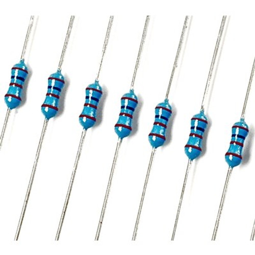 MR25 0.25W 1% 50PPM Metal Film Resistor 10R MR25 Resistor Pack 1000