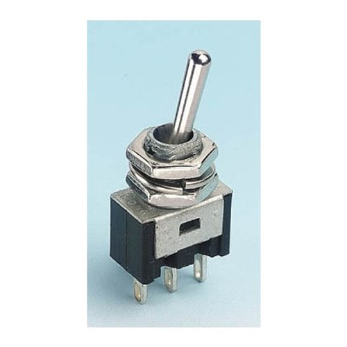 Miniature toggle switches - PIC DPDT toggle switch on-on