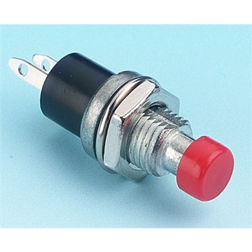 Miniature Push Switch - PIC Push to make switch - Red