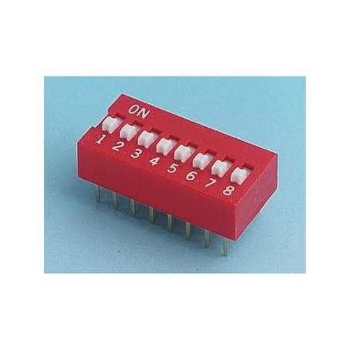 DIL Switches - Diptronics DS series Standard DIL switch 2 way - DS-02