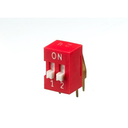 NDA series Right Angle DIL Switches NDA-02-V 2 Way DIL Switch