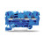 WAGO TOPJOB 2004-1304 4mm Terminal Block Blue Wago 2004-1304 3 Conductor Terminal Block Blue