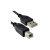 USB A to USB B 30cm Lead USB A to USB B 30cm Lead